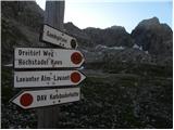 Lienzer Dolomitenhütte - Große Sandspitze